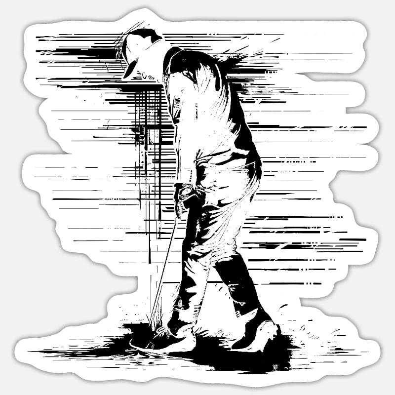 Sticker taille S (10 x 10 cm) - 