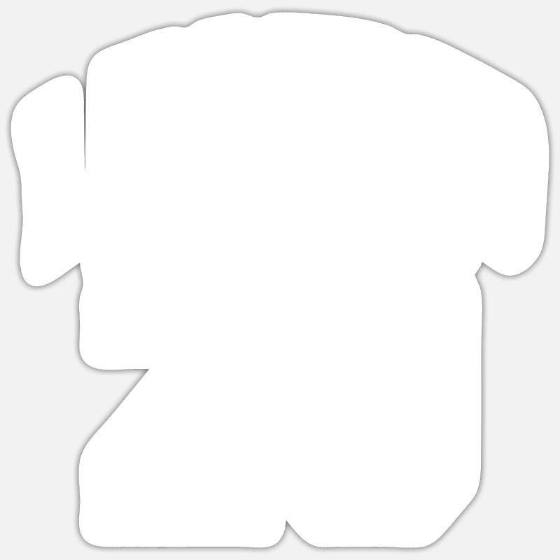 Legend 29 - Sticker Größe S (10 x 10 cm) - Mattweiß