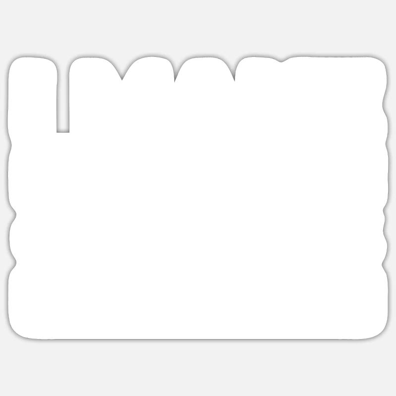 Cardiologue - Sticker taille S (10 x 10 cm) - blanc mat