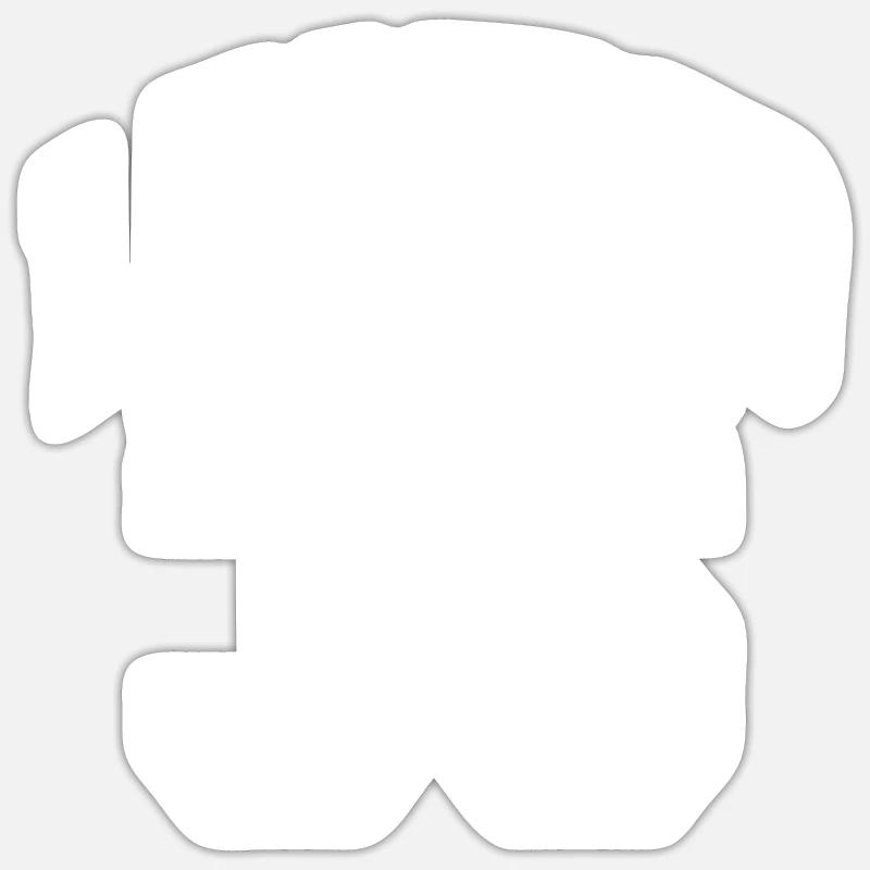 Sticker taille S (10 x 10 cm) - 