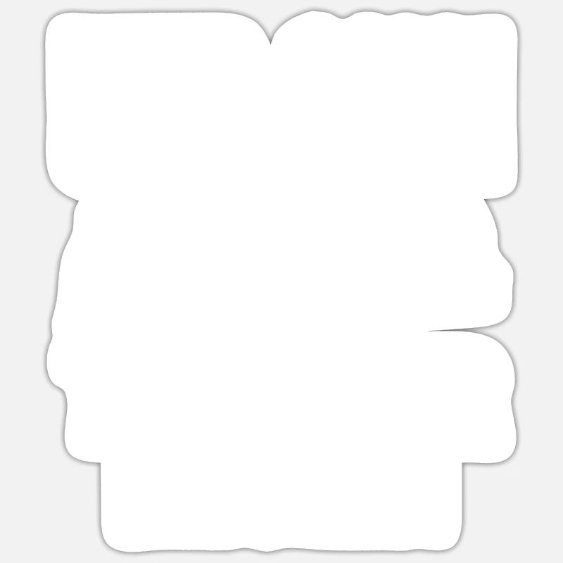 Carpenter, Carpenter, Carpenter - Sticker size S (10 x 10 cm) - white matte