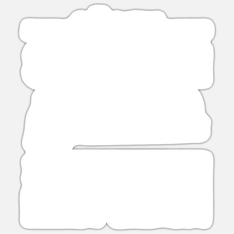 Charpentier Charpentier - Sticker taille S (10 x 10 cm) - blanc mat