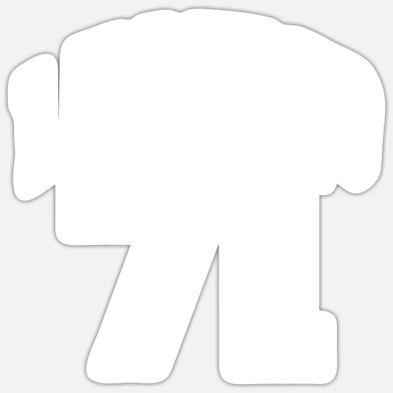 Sticker taille S (10 x 10 cm) - 