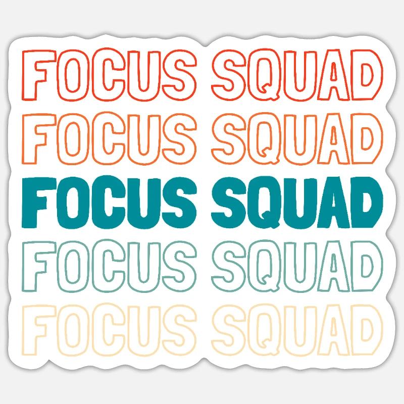 Chauffeur Squad - Sticker size S (10 x 10 cm) - white matte