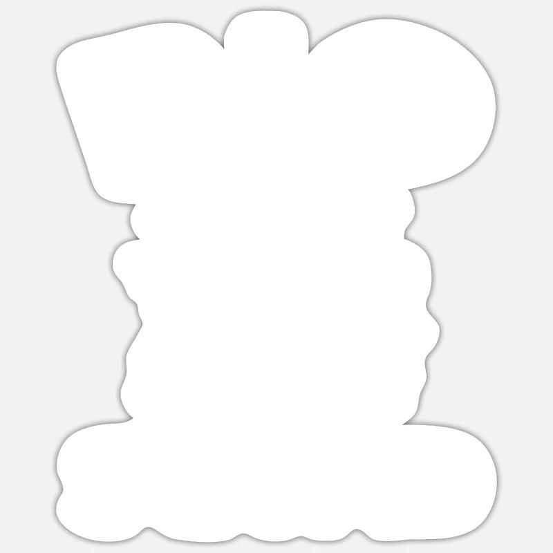Sticker Größe S (10 x 10 cm) - 
