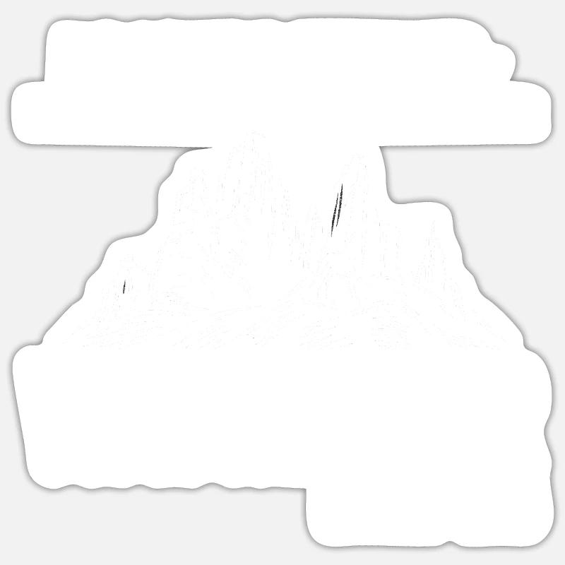 Wegweiser, Versprechenshüter, Wundertäter - Sticker Größe S (10 x 10 cm) - Mattweiß