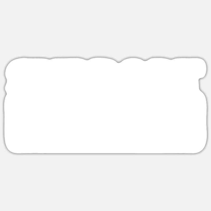 Curator Kader - Sticker size S (10 x 10 cm) - white matte