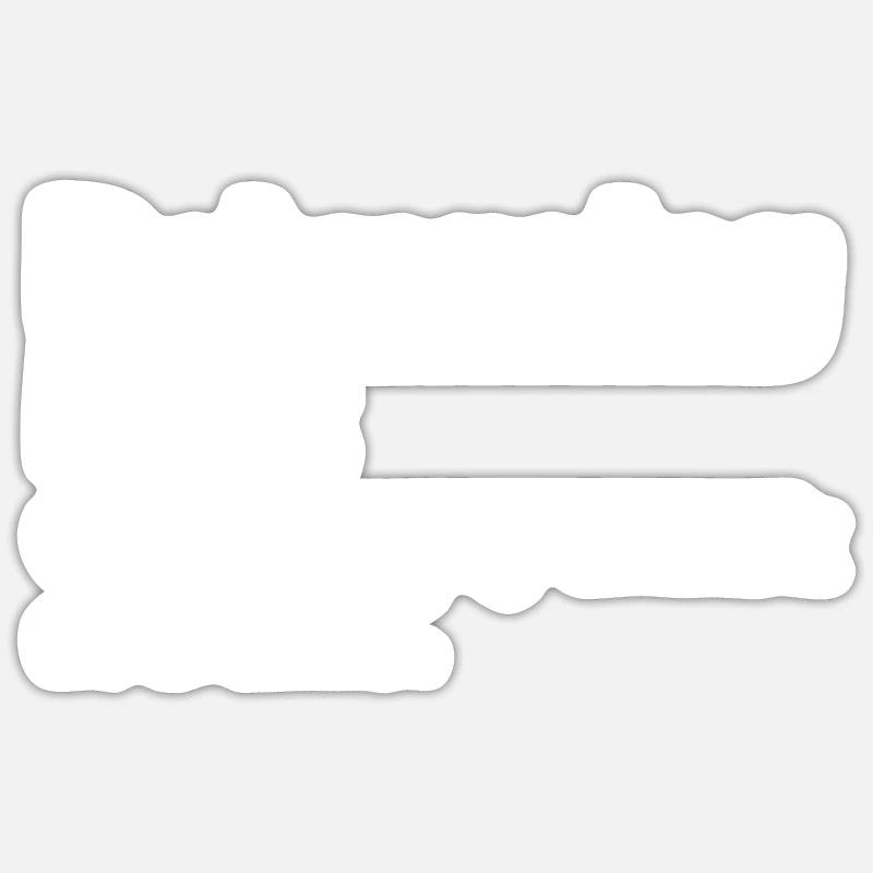 Debuggen des Lebens Eine Angstattacke nach der anderen IT-Männer Sticker Größe S (10 x 10 cm)