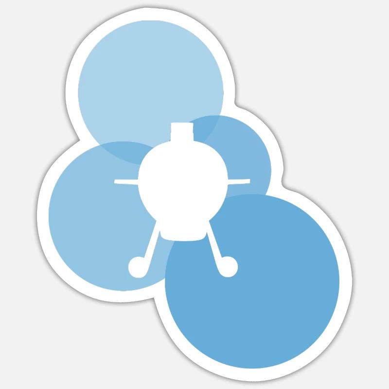 Sticker taille S (10 x 10 cm) - 