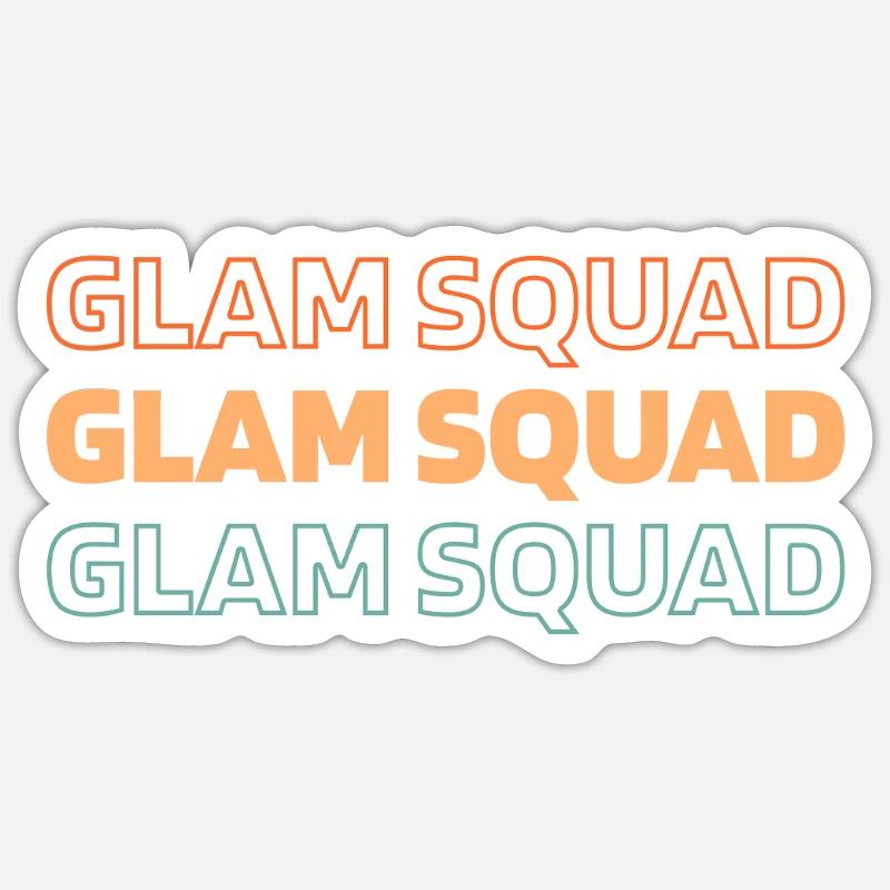 Curator Kader - Sticker size S (10 x 10 cm) - white matte