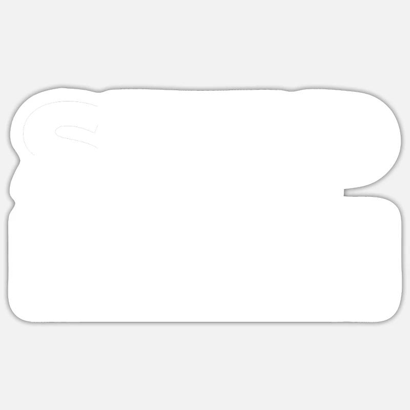 Cadre d’infirmières spécialisées - Sticker taille S (10 x 10 cm) - blanc mat