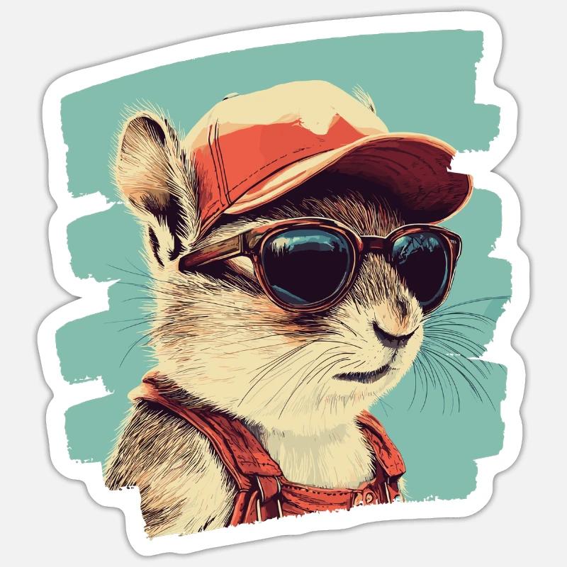 Sticker Größe S (10 x 10 cm) - 