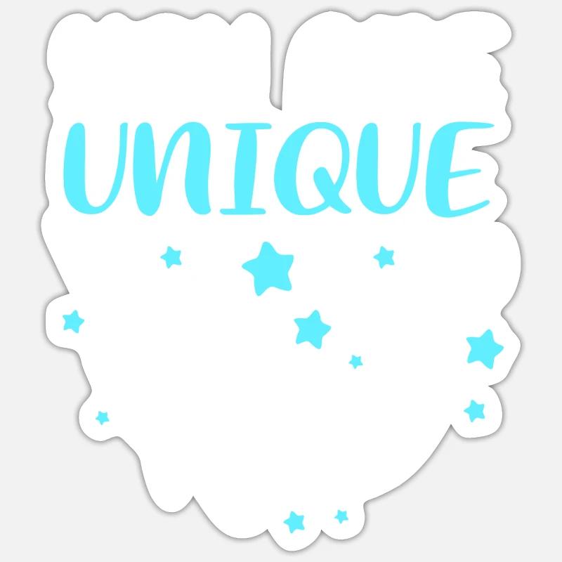 Narval - Sticker taille S (10 x 10 cm) - blanc mat