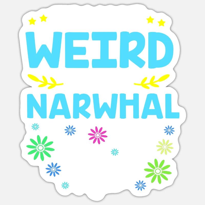 Narwal Sticker Größe S (10 x 10 cm)