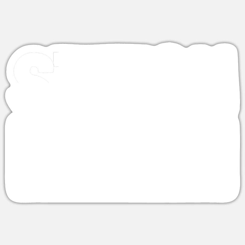 Équipe de rédacteurs - Sticker taille S (10 x 10 cm) - blanc mat