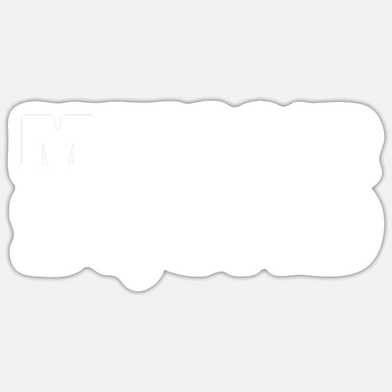 Brain Surgeon Kader - Sticker size S (10 x 10 cm) - white matte