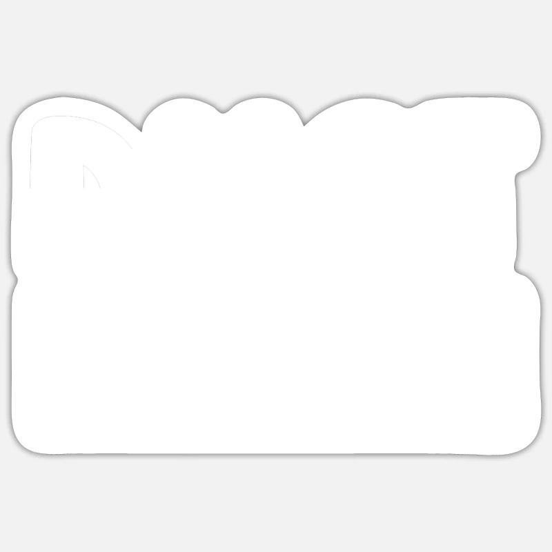 Allergologue Kader - Sticker taille S (10 x 10 cm) - blanc mat