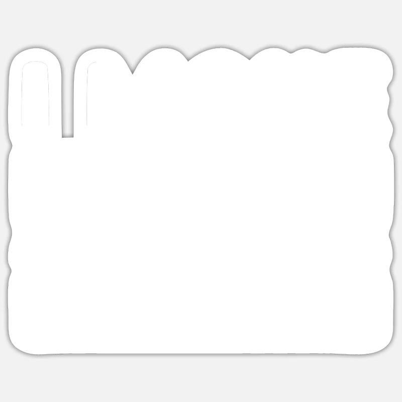 Anesthesiologist Kader - Sticker size S (10 x 10 cm) - white matte