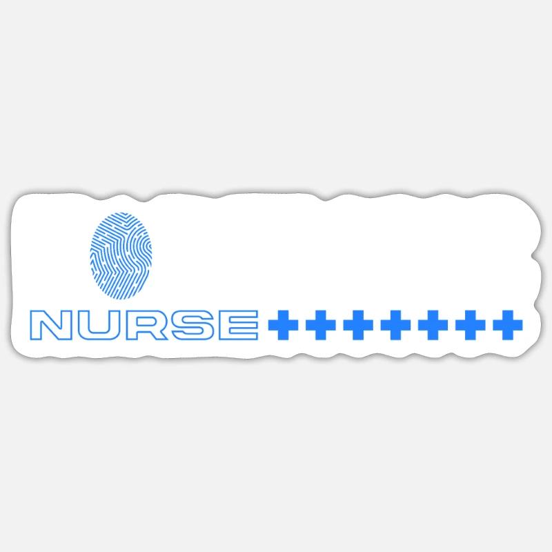 Forensic Nurse Forensic Criminalistics Scientist Sticker size S (10 x 10 cm)