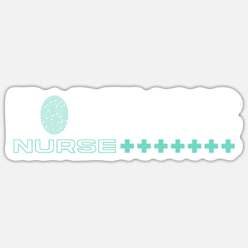 Forensic Nurse Forensic Criminalistics Scientist Sticker size S (10 x 10 cm)