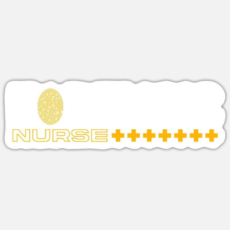 Forensic Nurse Forensic Criminalistics Scientist Sticker size S (10 x 10 cm)