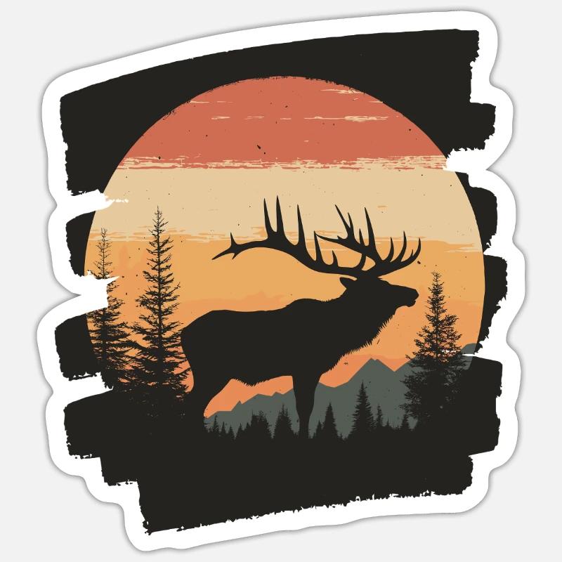 Orignal Rétro - Sticker taille S (10 x 10 cm) - blanc mat