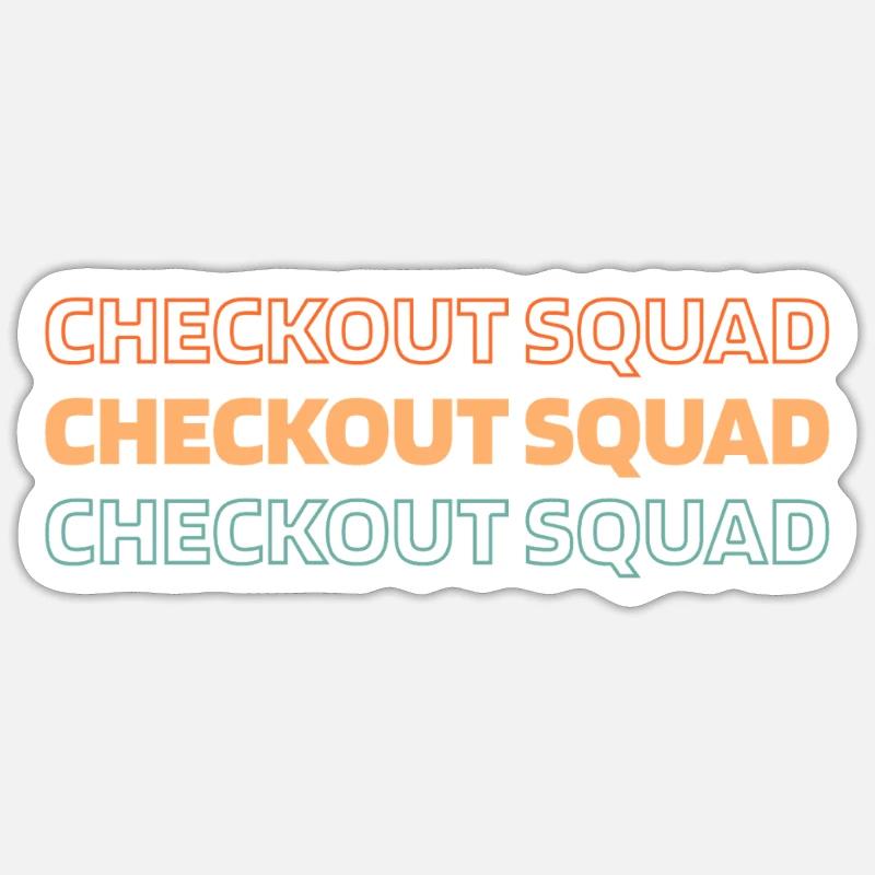 Columnist Kader - Sticker size S (10 x 10 cm) - white matte