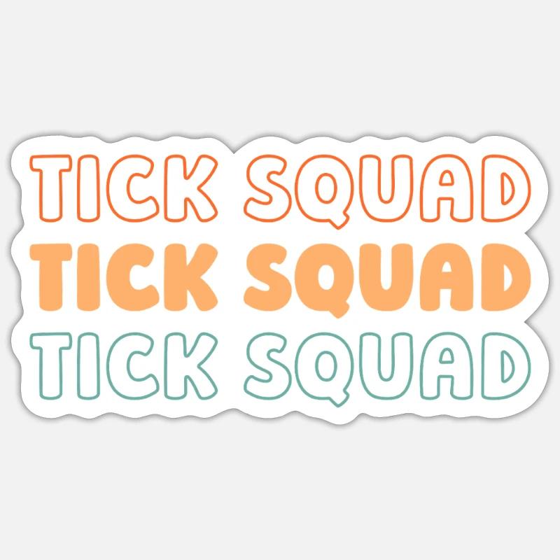 Cryptographer Squad - Sticker size S (10 x 10 cm) - white matte