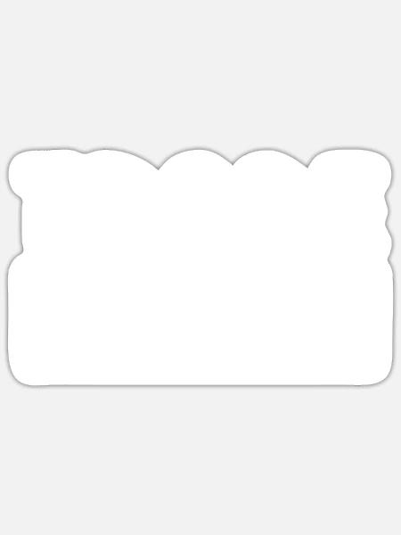 Geistliche Kader - Sticker Größe S (10 x 10 cm) - Mattweiß