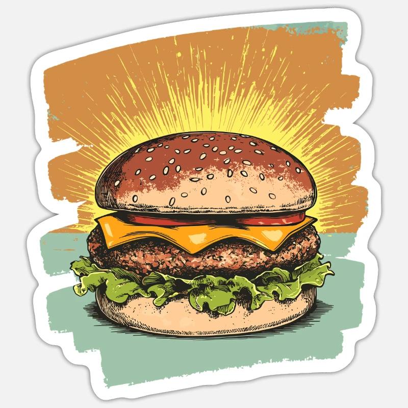 Sticker Größe S (10 x 10 cm) - 