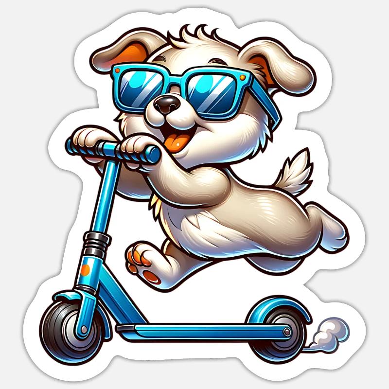 Kick Scooters E-Scooters E-Scooters Sticker size S (10 x 10 cm)