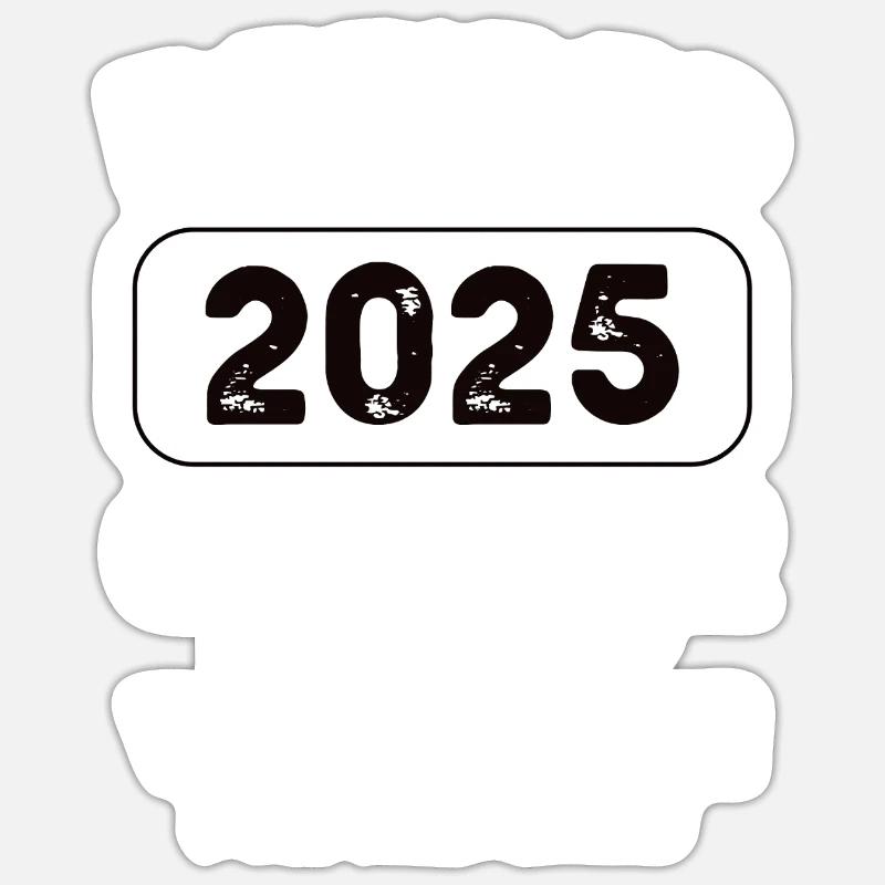 Retired Composer 2025 - Sticker size S (10 x 10 cm) - white matte