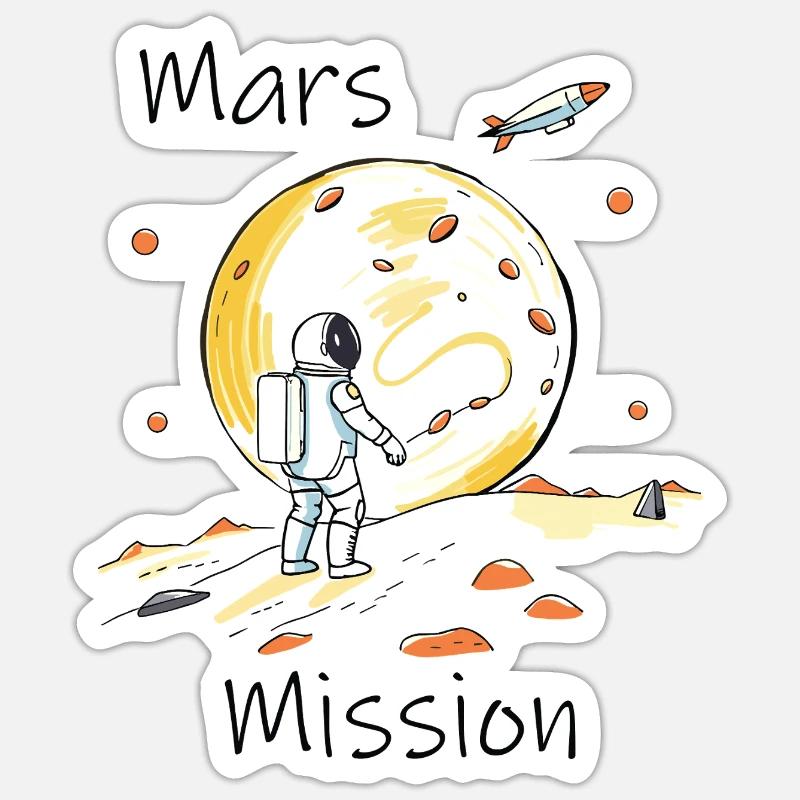 Sticker taille S (10 x 10 cm) - 