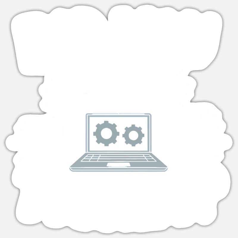 Sysadmin Avez-vous mis un ticket ? Soutien informatique Sticker taille S (10 x 10 cm)