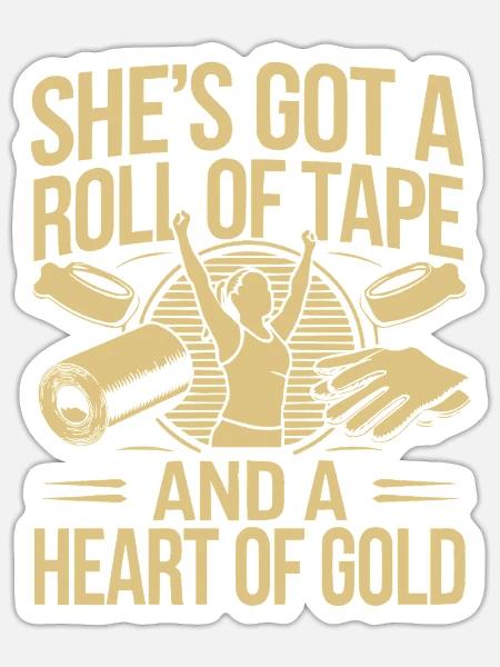 Zertifizierte Athletiktrainerin Girl Athlete Workout - Sticker Größe S (10 x 10 cm) - Mattweiß