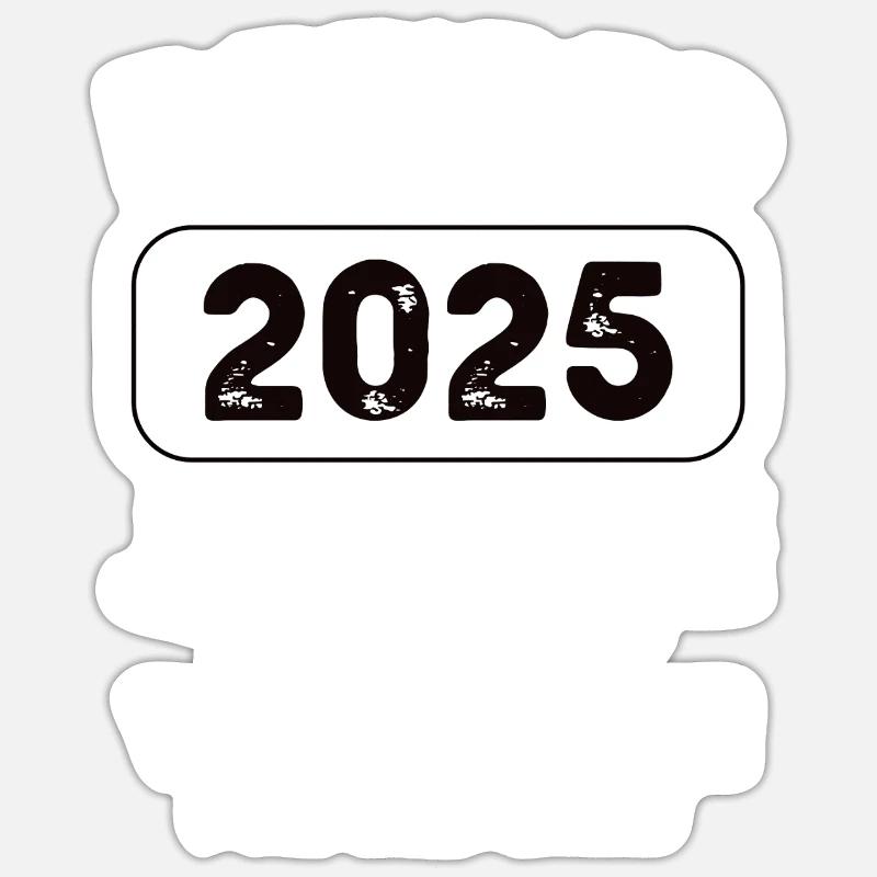 Retired Judge 2025 - Sticker Größe S (10 x 10 cm) - Mattweiß