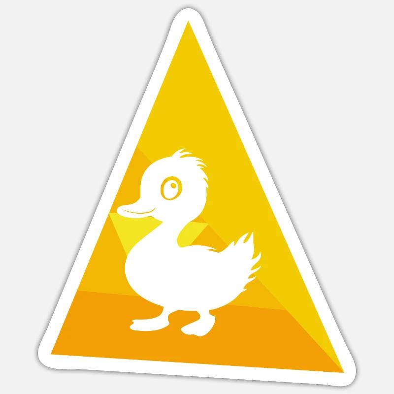 Schnabel Sticker Größe S (10 x 10 cm)