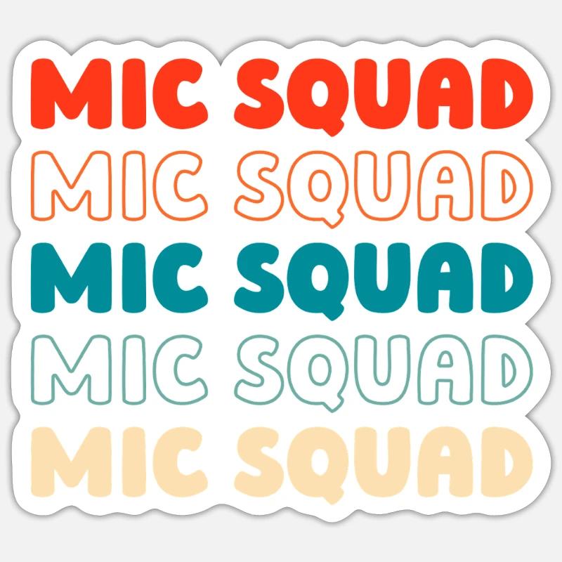Biologiste Kader - Sticker taille S (10 x 10 cm) - blanc mat