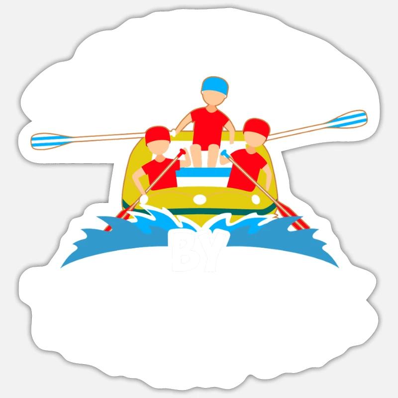 Angetrieben Durch Teamwork Sticker Größe S (10 x 10 cm)