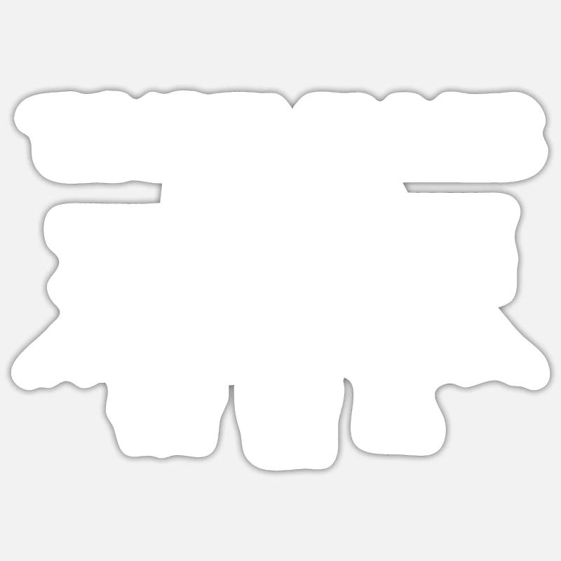 Seven Summits Puncak Jaya - Sticker Größe S (10 x 10 cm) - Mattweiß