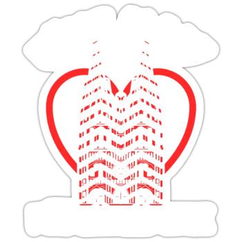 Carnaval de Kölle Alaaf Jecken Carnaval de Cologne - Sticker taille S (10 x 10 cm) - blanc mat - Devant