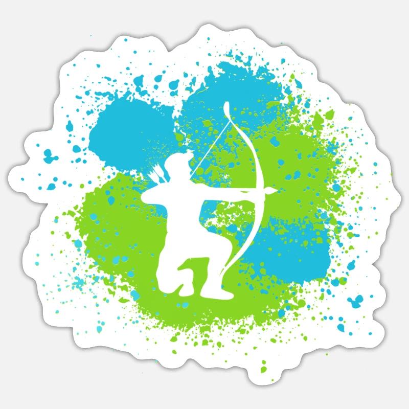 Archer Archery Sticker size S (10 x 10 cm)
