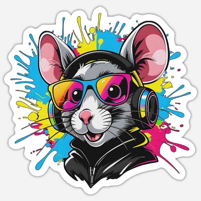 Sticker taille S (10 x 10 cm) - 