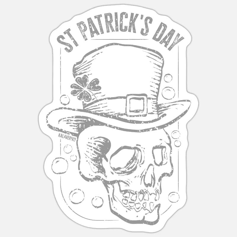 St Patrick S Day Sticker size S (10 x 10 cm)