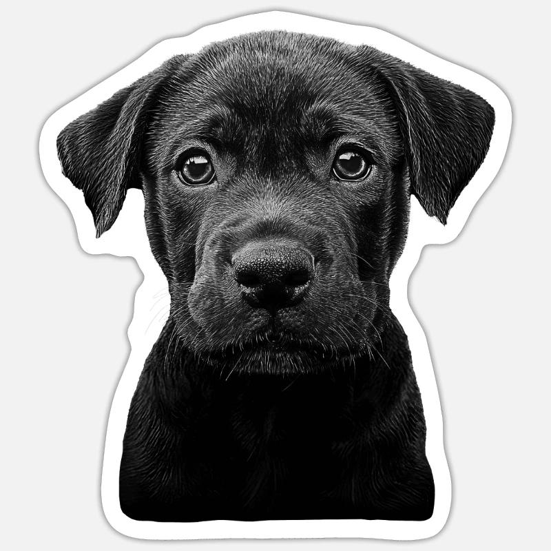 Cane Corso - Sticker Größe S (10 x 10 cm) - Mattweiß