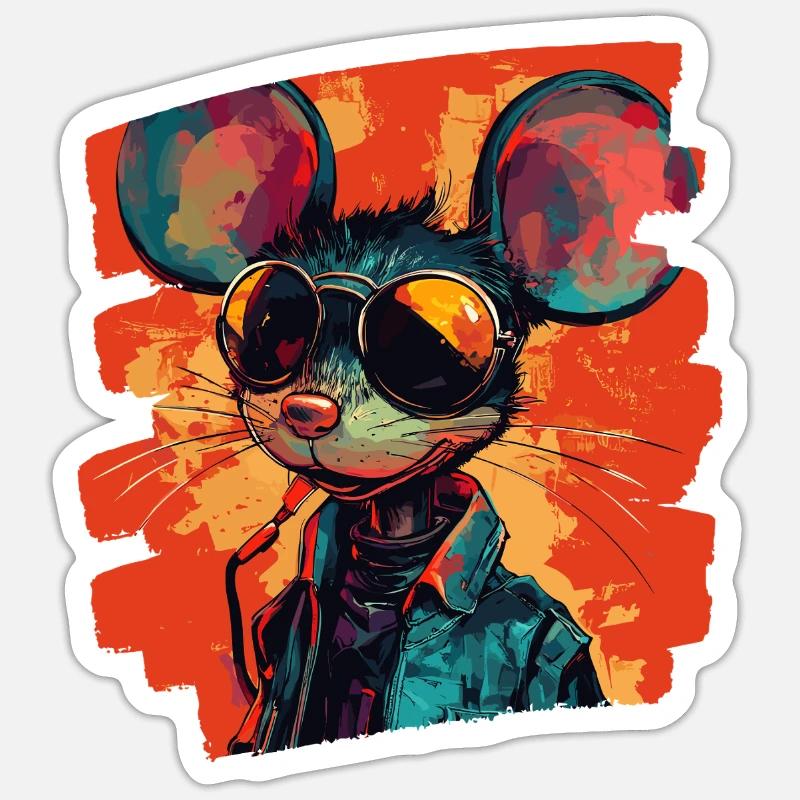 Sticker taille S (10 x 10 cm) - 