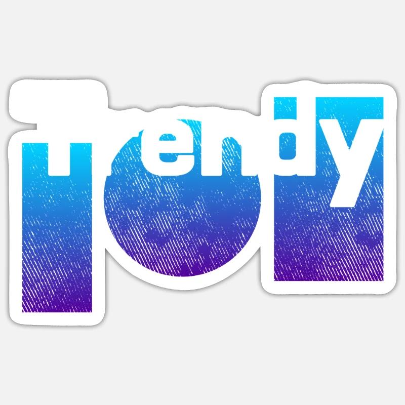 Alla moda Sticker formato S (10 x 10 cm)