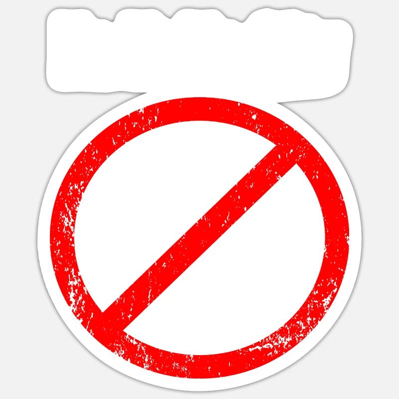 Sticker Größe S (10 x 10 cm) - 
