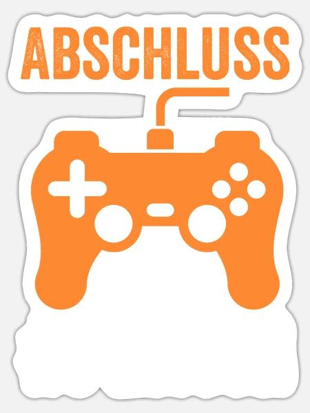 Abschluss Prüfung Absolventen Geschenk - Sticker Größe S (10 x 10 cm) - Mattweiß