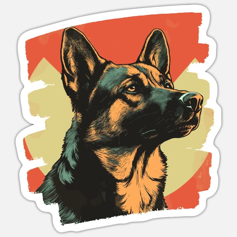 Sticker Größe S (10 x 10 cm) - 